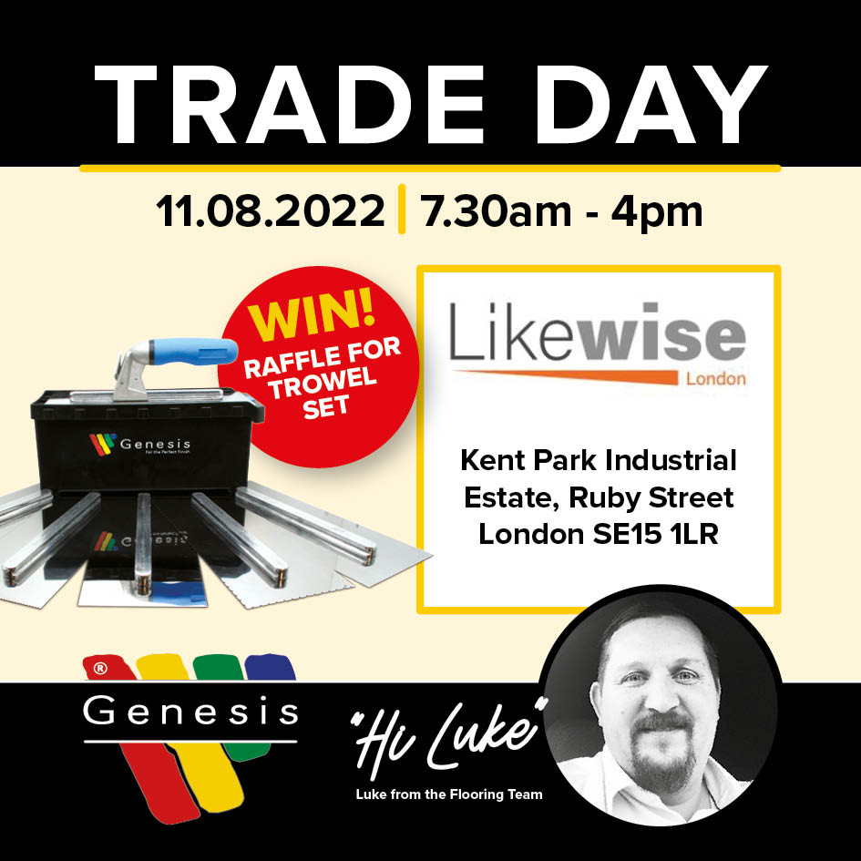 Trade day with Likewise London - Genesis | For the Perfect Finish